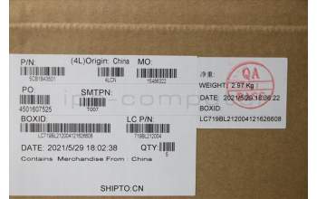 Lenovo 5CB1B43501 COVER Upper Case ASM_BUL L82LA LIG_SR