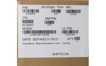 Lenovo 5CB1B43504 COVER Upper Case ASM_EURO ENGL82LALIG_SR