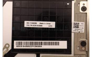 Lenovo 5CB1B43505 COVER Upper Case ASM_FRA L82LA LIG_SR