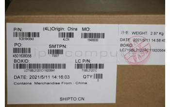 Lenovo 5CB1B43543 COVER Upper Case ASM_HUN L82LA SLA_GY