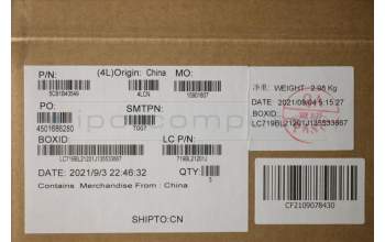 Lenovo 5CB1B43549 COVER Upper Case ASM_NORDIC L82LA SLA_GY