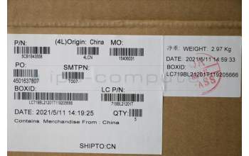 Lenovo 5CB1B43558 COVER Upper Case ASM_UKE L82LA SLA_GY