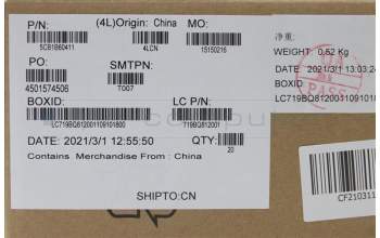 Lenovo 5CB1B60411 COVER Strip Cover L 82H7 HS460 BK(L+R)