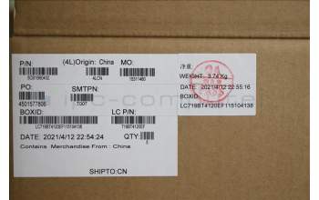 Lenovo 5CB1B60432 COVER Upper Case ASM_ENGL82H8FPABBL