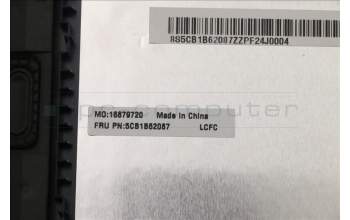 Lenovo 5CB1B62087 COVER Upper Case ASM_POR L82H8FPABBL