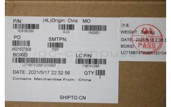 Lenovo 5CB1B62089 COVER Upper Case ASM_SLV L82H8FPABBL