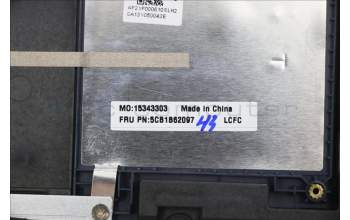Lenovo 5CB1B62097 COVER UpperCaseASM_USA ENGL82H8FPABBL