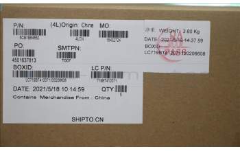 Lenovo 5CB1B64650 COVER Upper Case ASM_BELL82H8FPABNBL