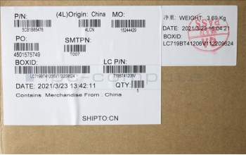 Lenovo 5CB1B65476 COVER Upper Case ASM_SLV L82H8FPAGBL