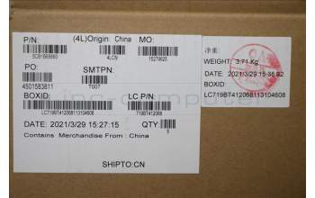 Lenovo 5CB1B65660 COVER UpperCaseASM_USA ENGL82H8FPAGBL