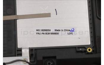 Lenovo 5CB1B68930 COVER UpperCaseASM_NORDICL82H8FPAGNBL