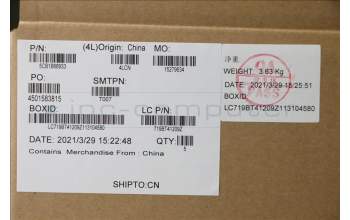 Lenovo 5CB1B68933 COVER Upper Case ASM_SLVL82H8FPAGNBL