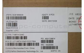 Lenovo 5CB1B68939 COVER UpperCaseASM_FRA/ARAL82H8FPAGNBL