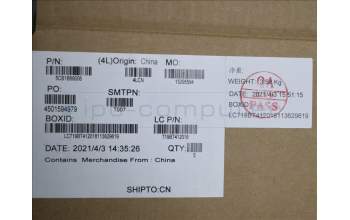 Lenovo 5CB1B69006 COVER UpperCaseASM_CZE/SLKL82H8FPSDBL