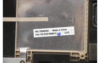 Lenovo 5CB1B69012 COVER Upper Case ASM_GER L82H8FPSDBL