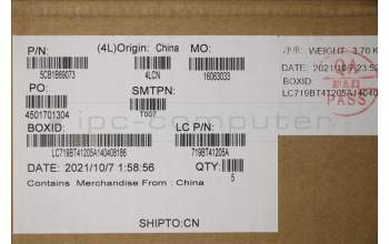 Lenovo 5CB1B69073 COVER Upper Case ASM_GERL82H8NFPABBL