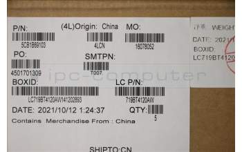 Lenovo 5CB1B69103 COVER Upper CaseASM_KORL82H8NFPABNBL