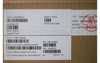 Lenovo 5CB1B69122 COVER UpperCaseASM_FRA/ARAL82H8NFPABNBL