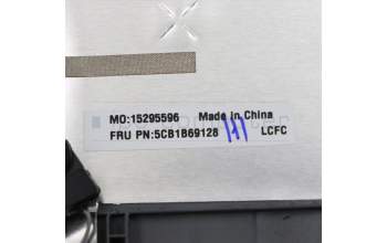 Lenovo 5CB1B69128 COVER UpperCaseASM_CZE/SLKL82H8NFPAGBL