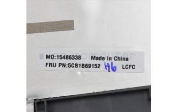 Lenovo 5CB1B69152 COVER Upper Case ASM_UKEL82H8NFPAGBL