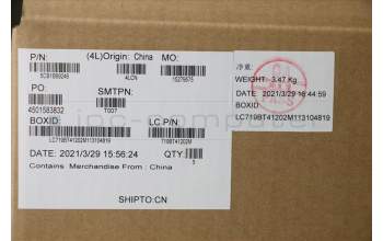 Lenovo 5CB1B69246 COVER Upper CaseASM_SWSL82H8NFPAGNBL