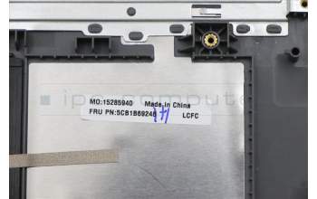 Lenovo 5CB1B69248 COVER UpperCaseASM_CZE/SLKL82H8NFPAGNBL