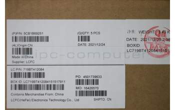Lenovo 5CB1B69251 COVER UpperCaseASM_FRA/ARAL82H8NFPAGNBL