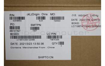 Lenovo 5CB1B84502 COVER Upper Case ASM_ENGL82H8NFPSDBL