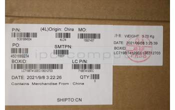 Lenovo 5CB1B84504 COVER Upper Case ASM_FRAL82H8NFPSDBL