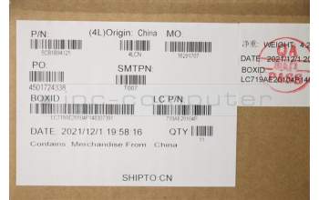 Lenovo 5CB1B94125 COVER D COVER SUB ASSY TEXTURE