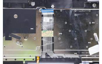 Lenovo 5CB1B96202 C-Abdeckung mit Tastatur, Englisch (US, Euro), Platingrau, Hintergrundbeleuchtung, Fingerabdruck