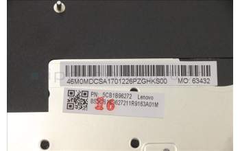 Lenovo 5CB1B96272 COVER Upper Case ASM_UKE W 82HV GY