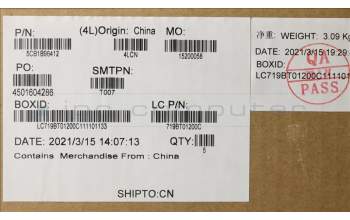 Lenovo 5CB1B96412 COVER Upper Case ASM_ENG L82KA IG