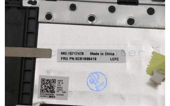 Lenovo 5CB1B96419 COVER Upper Case ASM_HIN L82KA IG