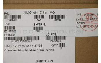 Lenovo 5CB1B96436 COVER Upper Case ASM_UKR L82KA IG