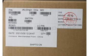 Lenovo 5CB1B96447 COVER Upper Case ASM_ARA L82KB BK DIS