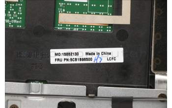 Lenovo 5CB1B96500 COVER Upper Case ASM_RUS L82KB IG DIS