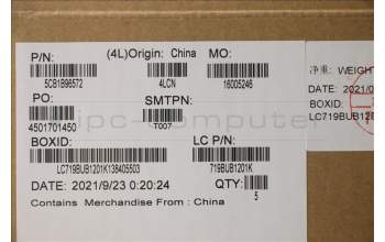 Lenovo 5CB1B96572 COVER Upper Case ASM_UKE L82H9 FP A/BUMA