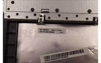 Lenovo 5CB1B96595 C-Cover with keyboard,Portuguese,Arctic Grey,FingerPrint