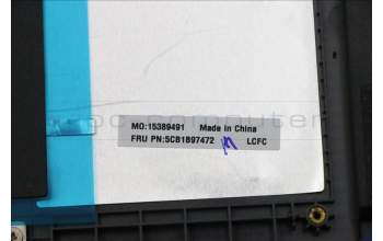 Lenovo 5CB1B97472 COVER Upper Case ASM_NORDICL82H9FPA/GUMA