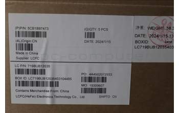 Lenovo 5CB1B97473 COVER Upper Case ASM_POR L82H9 FP A/GUMA