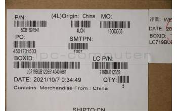 Lenovo 5CB1B97541 COVER Upper Case ASM_THAI L82H9NFPA/BUMA