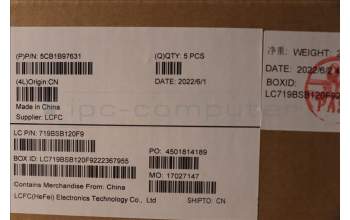 Lenovo 5CB1B97631 COVER Upper Case ASM_ITA L82H7 AB FP BLD