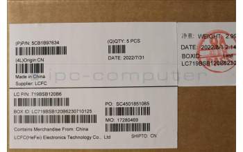 Lenovo 5CB1B97634 COVER Upper Case ASM_LA SPA L82H7ABFPBLD