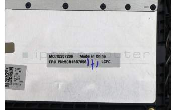Lenovo 5CB1B97696 COVER Upper Case ASM_KOR L82H7 AB NFPBLD