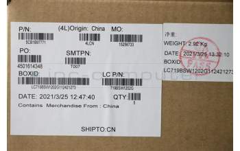 Lenovo 5CB1B97771 COVER Upper Case ASM_RUS L82H7 ABNFPNBLD