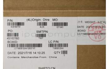 Lenovo 5CB1B97791 COVER Upper Case ASM_ARA L82H7 AG FP BLD