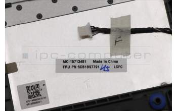 Lenovo 5CB1B97791 COVER Upper Case ASM_ARA L82H7 AG FP BLD