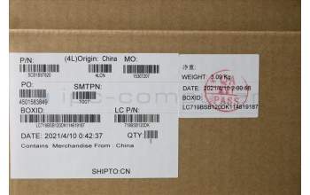 Lenovo 5CB1B97820 COVER Upper Case ASM_UKE L82H7 AG FP BLD