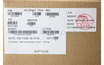 Lenovo 5CB1C04429 COVER Upper Case ASM_SPA L82H7 AGNFPNBLD